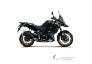Decals for Suzuki DL1000XT VSTROM 2019 - Black • Suzuki OEM Decals