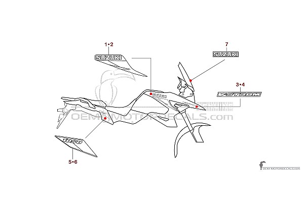 Suzuki DL1050 VSTROM 2025 - Grün