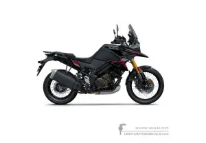 Adesivi per Suzuki DL1050DE VSTROM 2025 - Nero • Suzuki Adesivi OEM