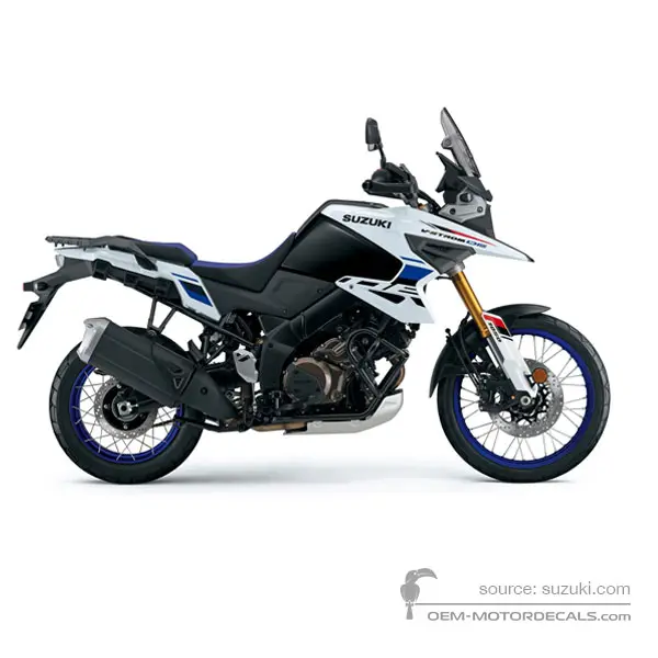 Suzuki DL1050DE VSTROM 2025 - Blanco - Pearl Tech White / Glass Sparkle Black