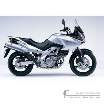 Suzuki DL650 VSTROM 2004 - Zilver - Matte Light Silver Metallic