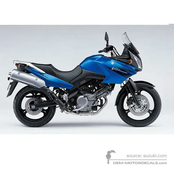 Suzuki DL650 VSTROM 2006 - Blauw - Candy Grand Blue