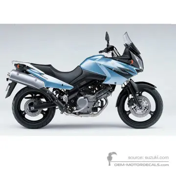 Suzuki DL650 VSTROM 2006 - Zilver - Euclase Silver Metallic