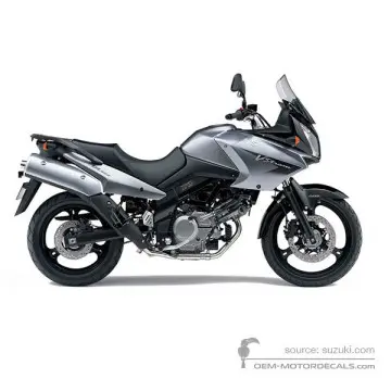 Suzuki DL650 VSTROM 2007 - Szary - Phantom Grey Metallic