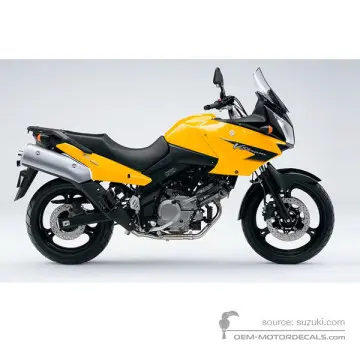 Suzuki DL650 VSTROM 2008 - Żółty - Marble Daytona Yellow