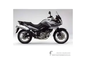 Aufkleber für Suzuki DL650 VSTROM 2009 - Grau • Suzuki OEM-Aufkleber