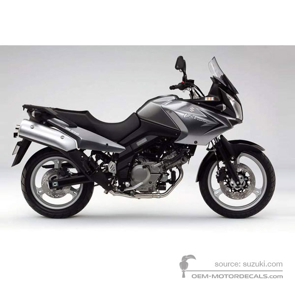 Aufkleber für Suzuki DL650 VSTROM 2009 - Grau • Suzuki OEM-Aufkleber