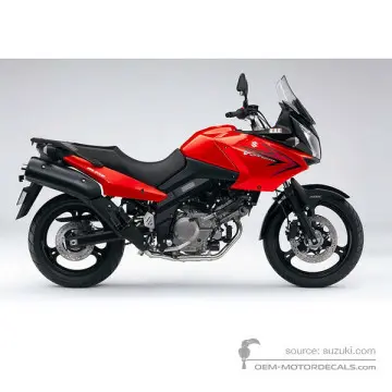 Suzuki DL650 VSTROM 2009 - Naranja - Candy Max Orange