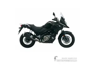 Aufkleber für Suzuki DL650XT VSTROM 2018 - Schwarz • Suzuki OEM-Aufkleber