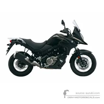 Suzuki DL650XT VSTROM 2018 - Czarny - Glass Sparkle Black