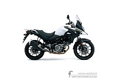 Stickers voor Suzuki DL650 VSTROM 2018 - Wit • Suzuki OEM Stickers