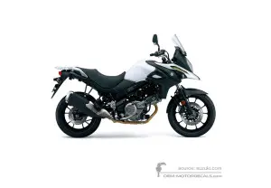Aufkleber für Suzuki DL650 VSTROM 2018 - Weiss • Suzuki OEM-Aufkleber