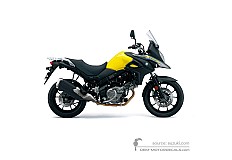 Naklejki do Suzuki DL650 VSTROM 2018 - Żółty • Suzuki Naklejki OEM