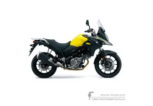 Adesivi per Suzuki DL650 VSTROM 2018 - Giallo • Suzuki Adesivi OEM