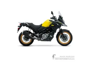 Pegatinas para Suzuki DL650XT VSTROM 2018 - Amarillo • Suzuki Pegatinas OEM