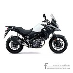 Suzuki DL650 VSTROM 2019 - Biały