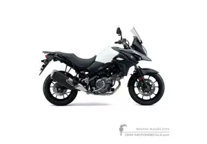 Pegatinas para Suzuki DL650 VSTROM 2019 - Blanco • Suzuki Pegatinas OEM