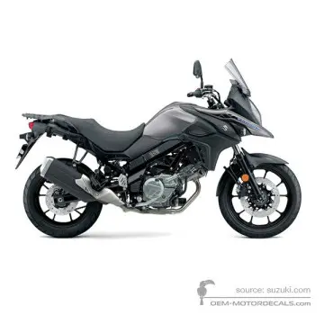 Suzuki DL650 VSTROM 2021 - Grigio - Metallic Oort Gray