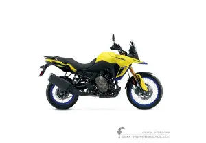 Aufkleber für Suzuki DL800 VSTROM DE 2026 • Suzuki OEM-Aufkleber