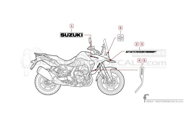 Suzuki DL800 VSTROM  2026