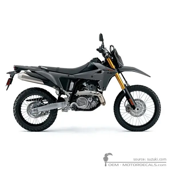 Suzuki DR-Z4S 2026 - Solid Iron Gray