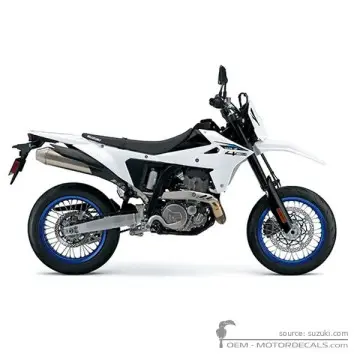 Suzuki DR-Z4SM 2026 - Solid Special White No.2