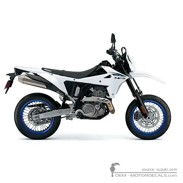 Suzuki DR-Z4SM 2026 - Solid Special White No.2