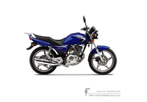 Adesivi per Suzuki EN125 2004 - Blu • Suzuki Adesivi OEM