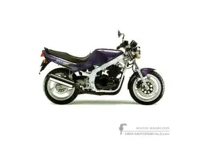 Decals for Suzuki GS500E 1994 - Purple • Suzuki OEM Decals