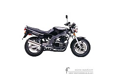 Stickers voor Suzuki GS500E 1996 - Zwart • Suzuki OEM Stickers
