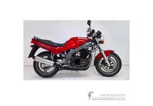 Adesivi per Suzuki GS500E 1996 - Rosso • Suzuki Adesivi OEM