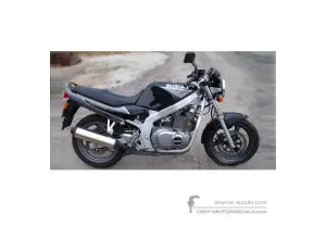 Naklejki do Suzuki GS500E 1998 - Czarny • Suzuki Naklejki OEM