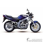 Suzuki GS500E 2001 - Blu
