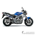 Suzuki GS500E 2002 - Niebieski
