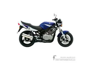 Adesivi per Suzuki GS500E 2006 - Blu • Suzuki Adesivi OEM