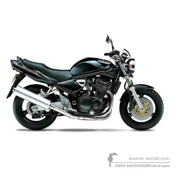 Suzuki GSF1200N BANDIT 2001 - Noir - Pearl Novelty Black