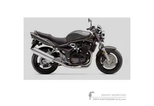 Stickers voor Suzuki GSF1200N BANDIT 2004 - Grijs • Suzuki OEM Stickers