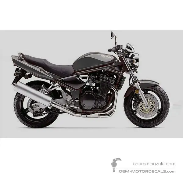 Suzuki GSF1200N BANDIT 2004 - Gris - Barrel Gray Metallic