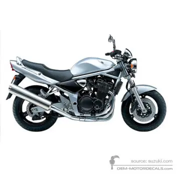 Suzuki GSF1200N BANDIT 2005 - Zilver - Sonic Silver Metallic