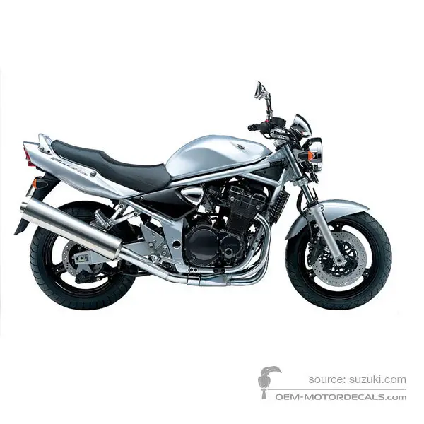 Suzuki GSF1200N BANDIT 2005 - Plata - Sonic Silver Metallic
