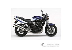 Naklejki do Suzuki GSF1200N BANDIT 2005 - Niebieski • Suzuki Naklejki OEM