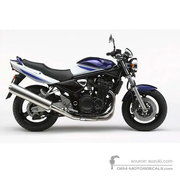 Suzuki GSF1200N BANDIT 2005 - Azul - Dark Blue / Pearl White Limited Edition