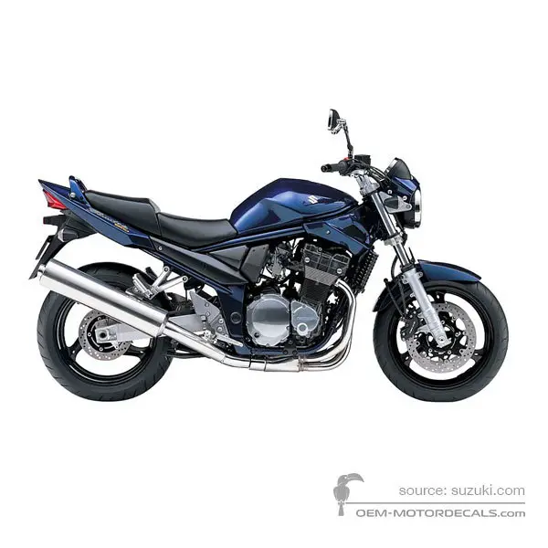 Suzuki GSF1200N BANDIT 2006 - Azul - Candy Indy Blue