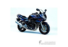 Decals for Suzuki GSF1200S BANDIT 2002 - Blue • Suzuki OEM Decals
