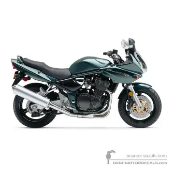 Suzuki GSF1200S BANDIT 2003 - Verde - Sufu Green Metallic