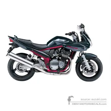 Suzuki GSF1200S BANDIT 2006 - Szary - Phantom Gray Metallic
