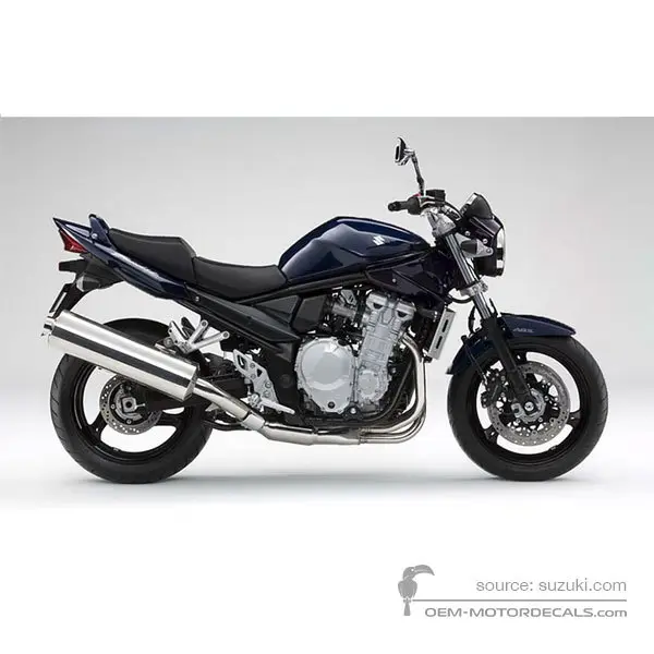 Suzuki GSF1250N BANDIT 2008 - Blue - Candy Indy Blue