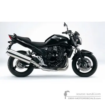 Suzuki GSF1250N BANDIT 2010 - Czarny - Pearl Nebular Black
