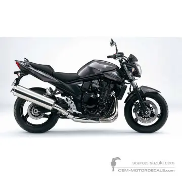 Suzuki GSF1250N BANDIT 2010 - Grijs - Thunder Gray Metallic