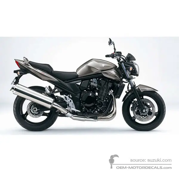 Suzuki GSF1250N BANDIT 2010 - Grijs - Gleam Gray Metallic